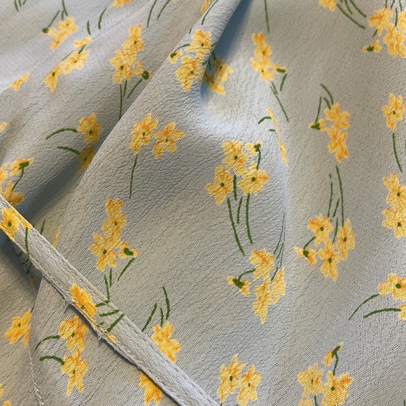 2 OF US flower print maxi dress with tie back .. so pretty.. flowy - Picture 6 of 6